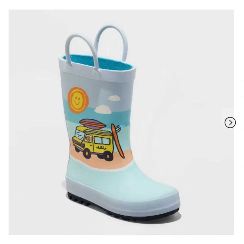 Cat & Jack Toddler Evan Rainboots - New size 11